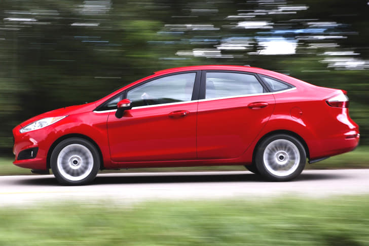 Ford Fiesta saloon facelift photo gallery